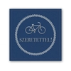 Kerékpáros üdvözlőkártya