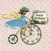 Penny kerékpározik - Születésnapi üdvözlőkártya