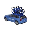 Kép 2/3 - Miniatűr kerékpáros Shimano Team car csomagtartóval fém modell