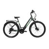 Kép 1/3 - Neuzer LLOBE Yukon 2.1 fekete-zöld 52cm e-bike