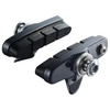 Kép 2/2 - SHIMANO (R55C4) CSERÉLHETŐ BETÉTES ORSZÁGÚTI FÉKPOFA, SÖTÉT SZÜRKE