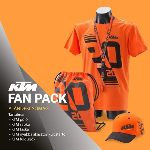 KTM FAN PACK ajándékcsomag - S