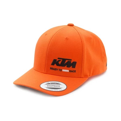 KTM baseball sapka Racing Snapback narancs-fekete