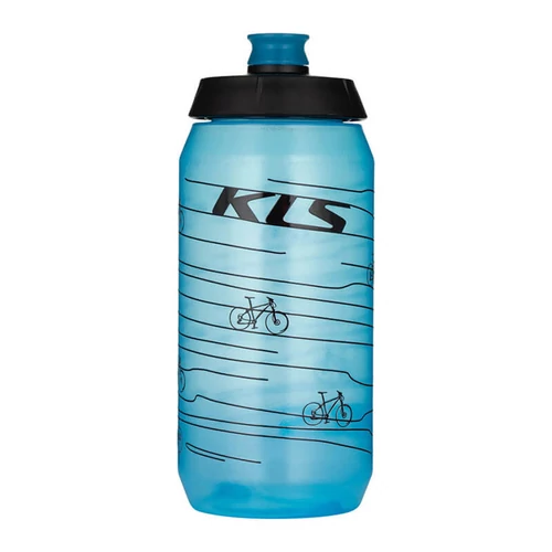 KLS Kolibri kulacs 550ml átlátszó kék