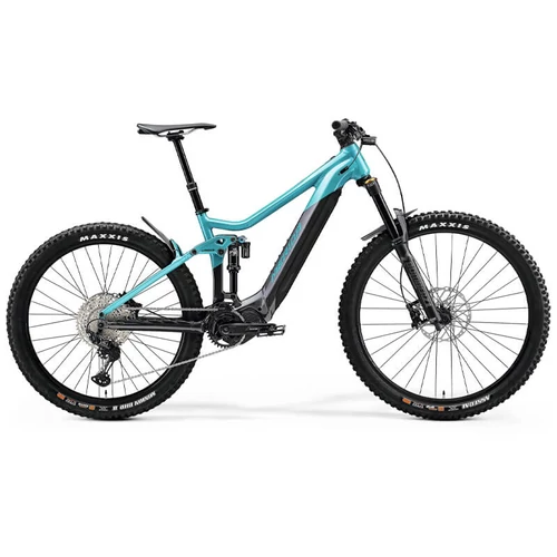 MERIDA eONE-SIXTY 775 E-Bike metál zöldeskék-sötétezüst