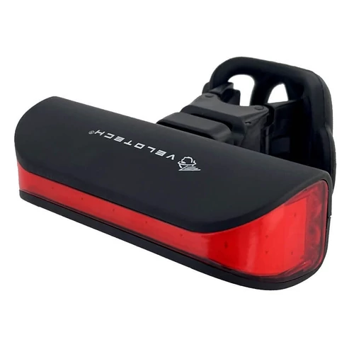 Velotech Pro 120 lumen hátsó lámpa USB