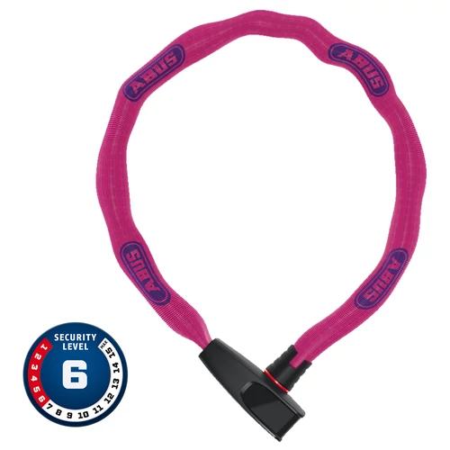 ABUS Catena 6806K/75 Kerékpár lakat | Neon Pink