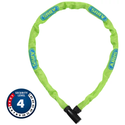 ABUS Steel-O-Chain 4804K/75 Lánclakat | Lime