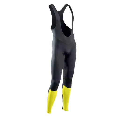 Northwave nadrág Force 2 Bibtight kantáros fekete-fluo sárga XL