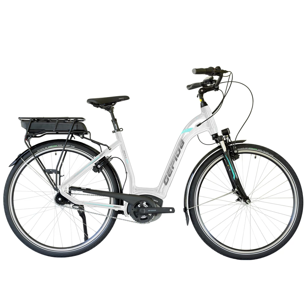 Gepida Reptila 1000 28 W 7S RT City E-Bike Fehér