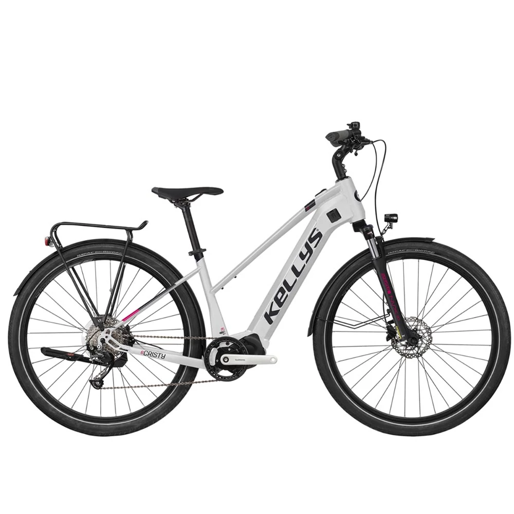 Kellys E-Cristy 30 P 720Wh e-bike M fehér kerékpár