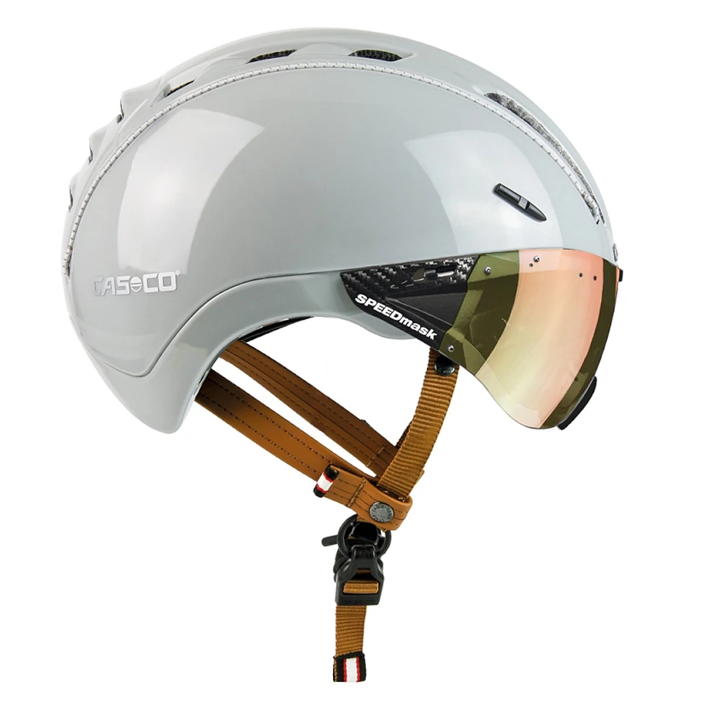 Casco Roadster Plus bukósisak Szürke - Barna (SM 55-57)