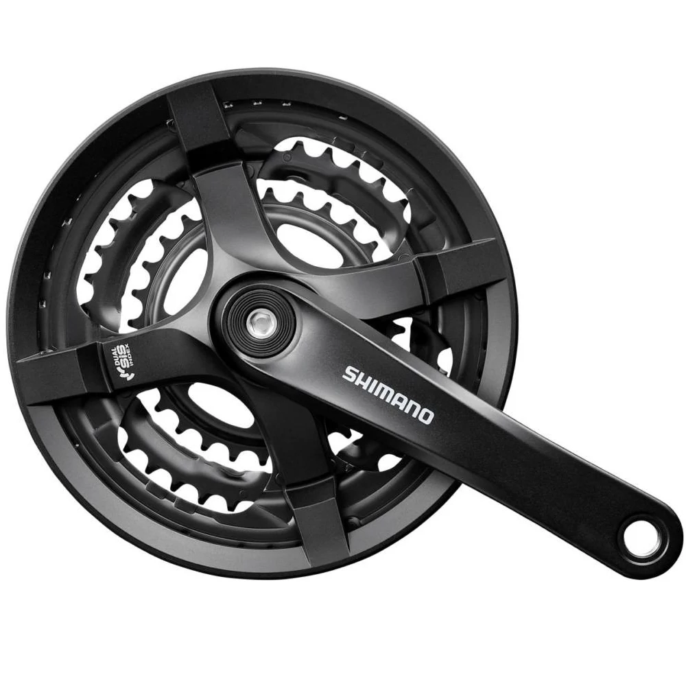 Shimano FC-TY301 hajtómű 170mm négyszögtengelyes Fekete