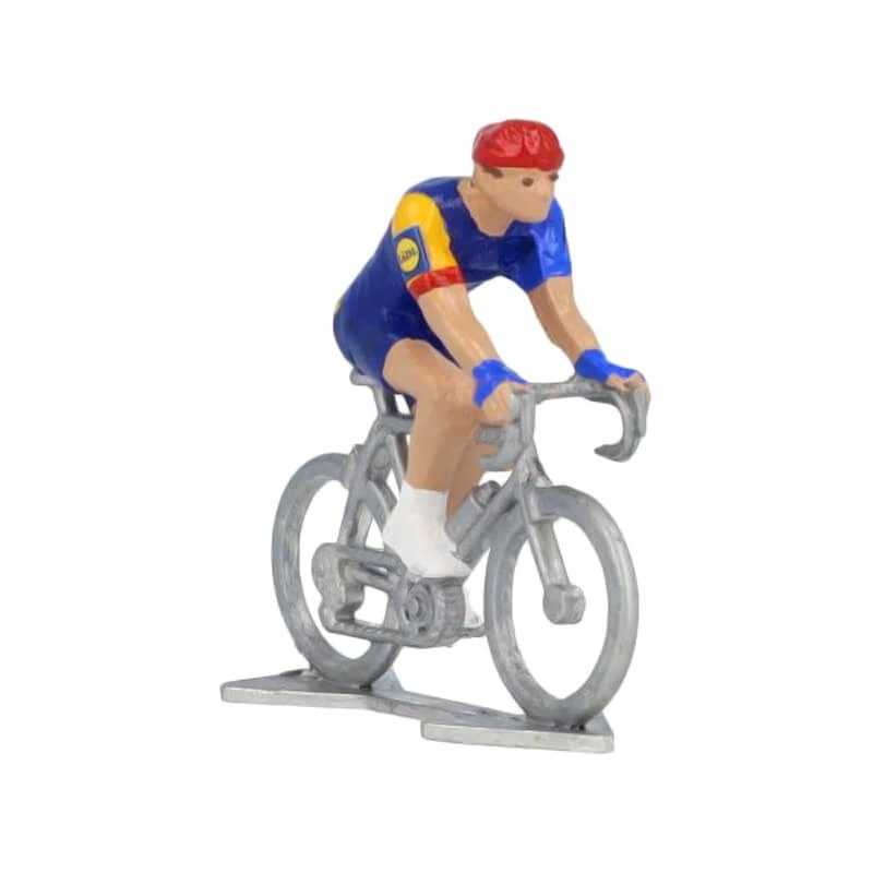 Miniatűr kerékpáros Trek-Lidl 2023 H fém modell