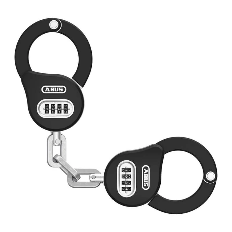 Abus lakat bilincses láncos Chain Claw 10cm fekete