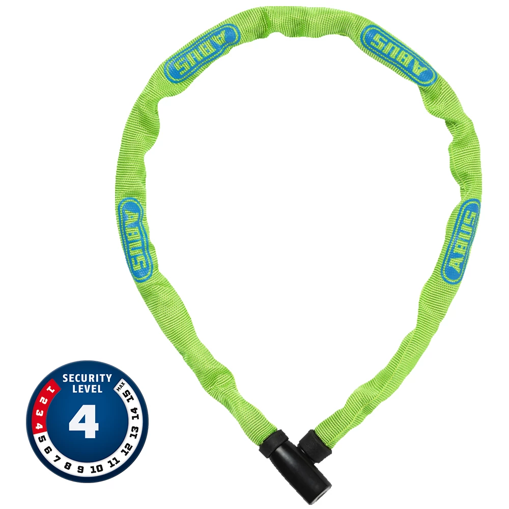 ABUS Steel-O-Chain 4804K/75 Lánclakat Lime