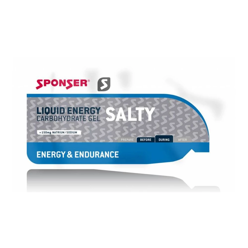 Sponser Liquid Energy Salty Energia Gél, 35g